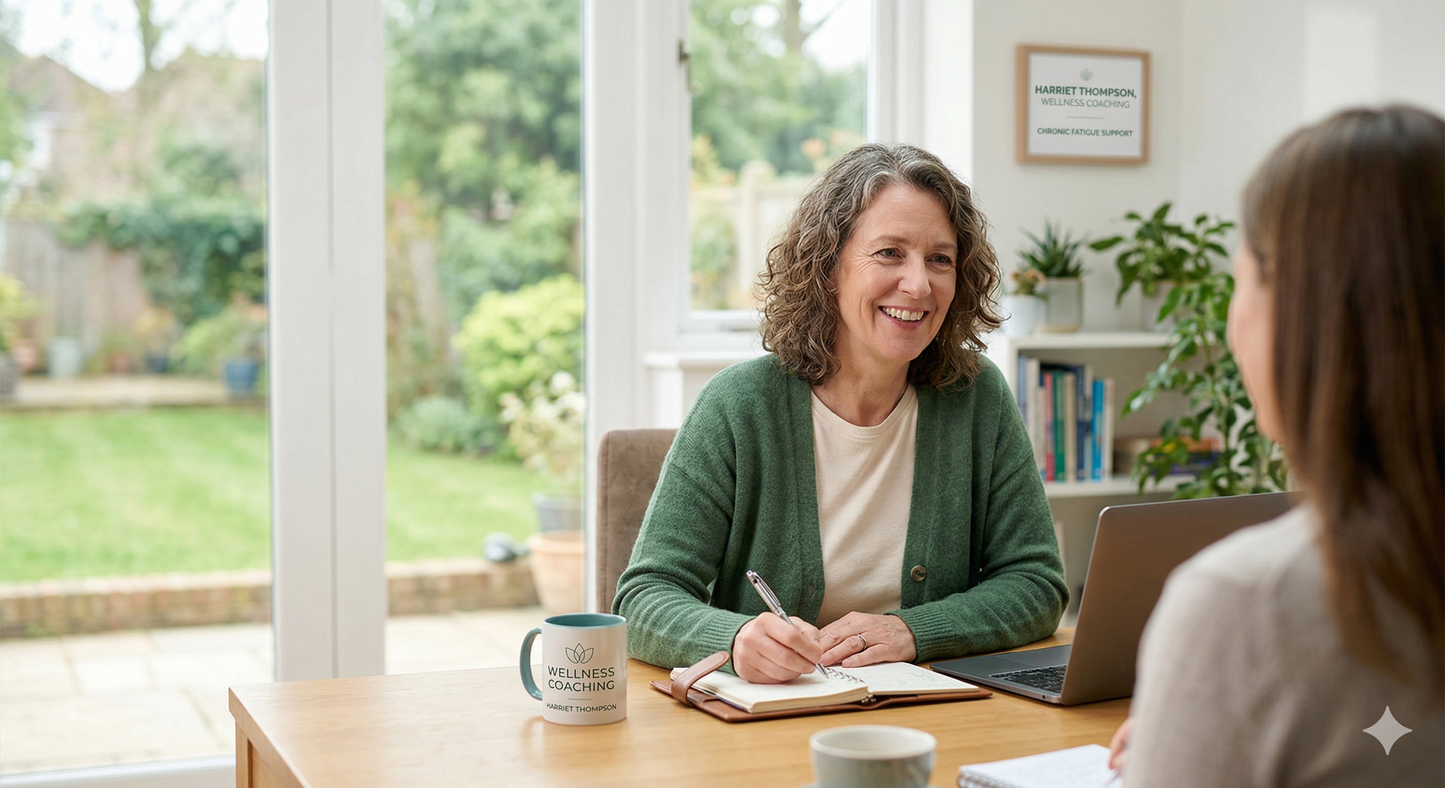 Wellness coaching session